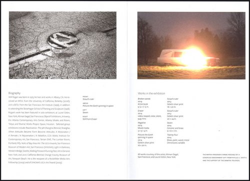 Image for Will Rogan (Gallery Guide, Matrix 253, April 11-June 9, 2014) Will Rogan (Gallery Guide, Matrix 253, April 11-June 9, 2014)