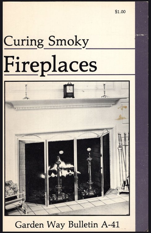 Image for Curing Smoky Fireplaces (Garden Way Bulletin A-41) Curing Smoky Fireplaces (Garden Way Bulletin A-41)