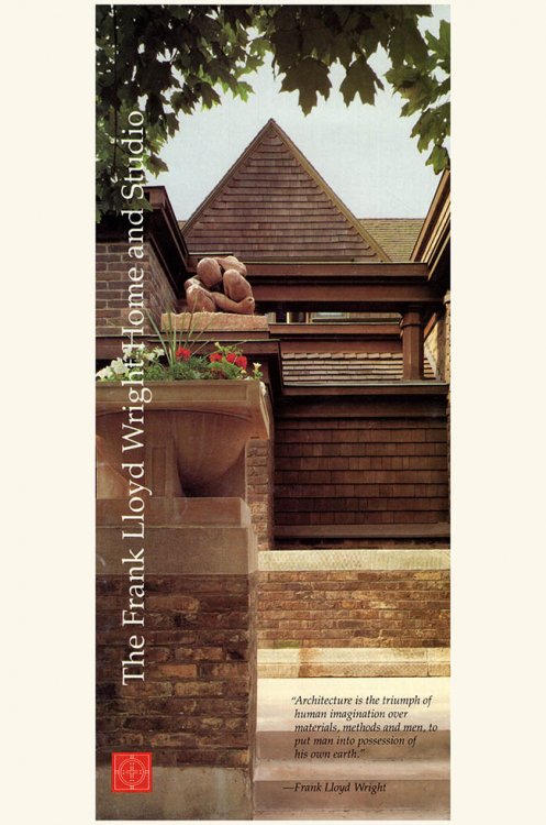 Image for Frank Lloyd Wright Home and Studio Pamphlet Frank Lloyd Wright Home and Studio Pamphlet