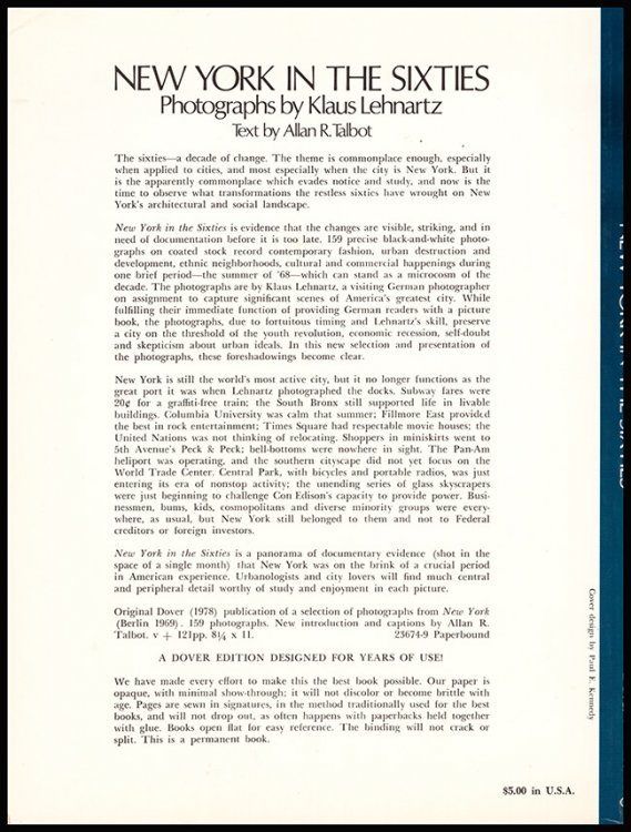 Image for New York in the Sixties New York in the Sixties