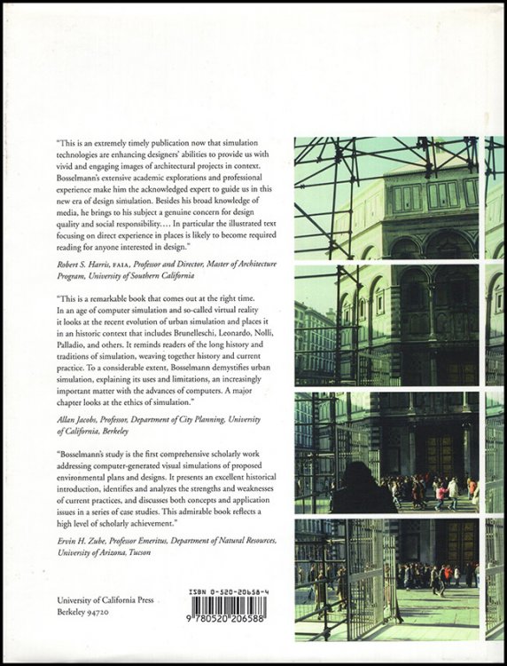 Image for Representation of Places: Reality and Realism in City Design Representation of Places: Reality and Realism in City Design