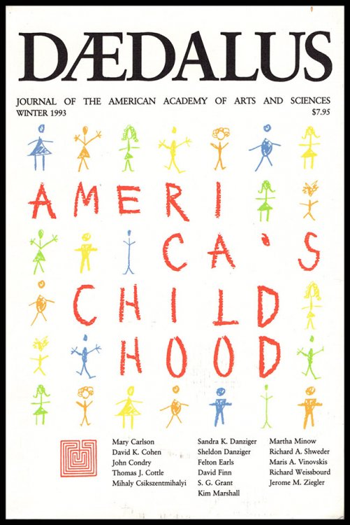 Image for Daedalus: America's Childhood (Volume 122, No 1, Winter 1993 ) Daedalus: America's Childhood (Volume 122, No 1, Winter 1993 )