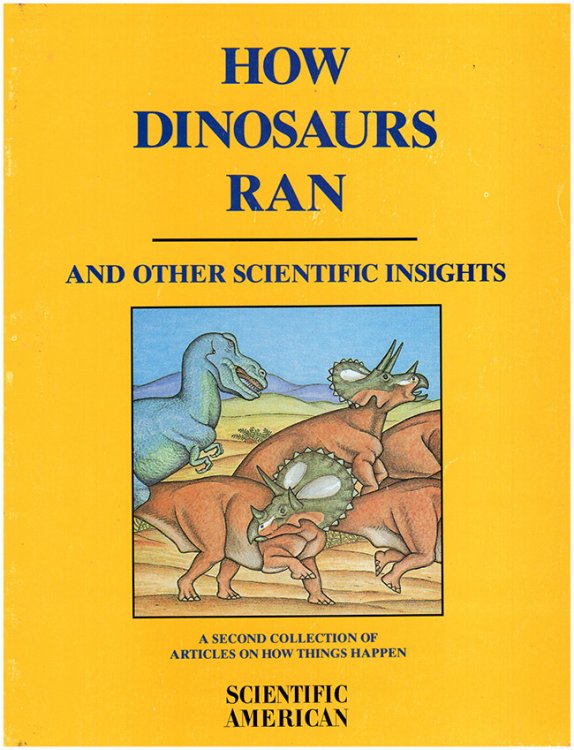 How Dinosaurs Ran (and other Scientific Insights)