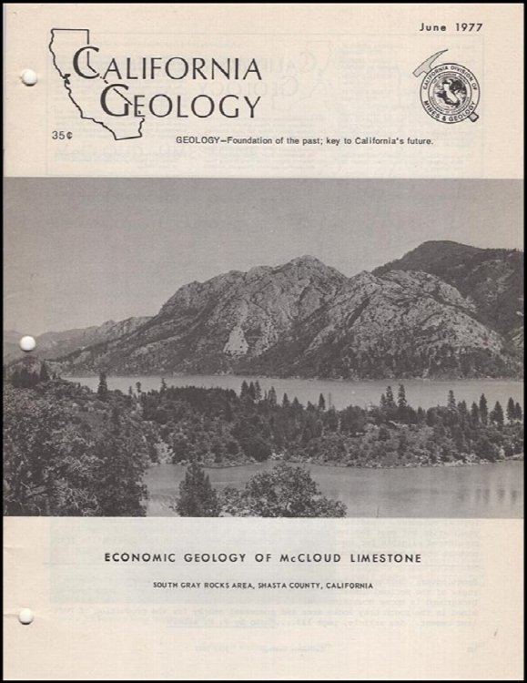 Image for California Geology: Economic Geology of McCloud Limestone California Geology: Economic Geology of McCloud Limestone