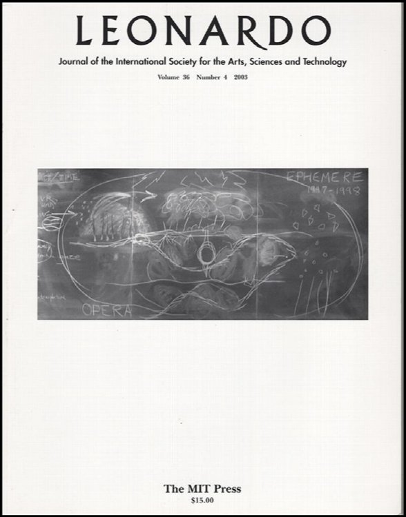 Image for Leonardo Journal ( Vol 36, No 4, 2003) Leonardo Journal ( Vol 36, No 4, 2003)