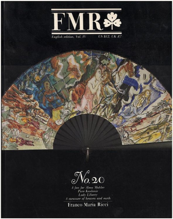 Image for FMR: The Magazine of Franco Maria Ricci, No. 20, June/July 1986 FMR: The Magazine of Franco Maria Ricci, No. 20, June/July 1986