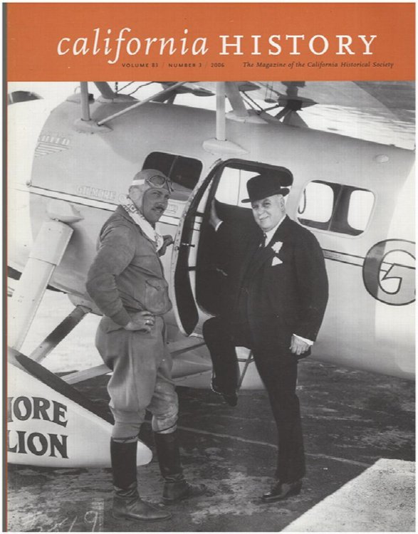 California History (Volume 83, No 3, 2006)