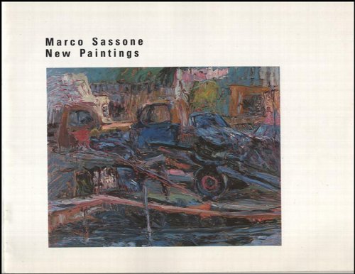 Image for Marco Sassone: New Paintings (Istituto Italiano di Cultura, March 1989) Marco Sassone: New Paintings (Istituto Italiano di Cultura, March 1989)
