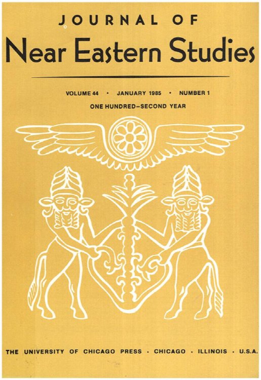 Image for Journal of Near Eastern Studies (Vol 44, January 1985, Number 1) Journal of Near Eastern Studies (Vol 44, January 1985, Number 1)