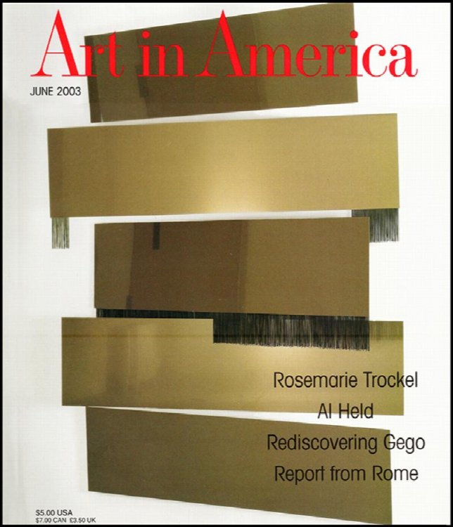 Image for Art in America (June 2003, Vol 91, No. 6) Art in America (June 2003, Vol 91, No. 6)
