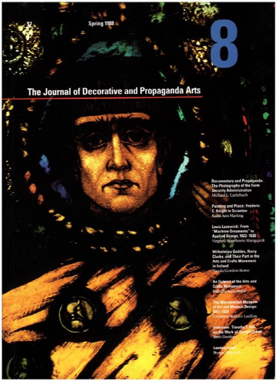 Image for Journal of Decorative and Propaganda Arts 8: 1875-1945 (Spring 1988) Journal of Decorative and Propaganda Arts 8: 1875-1945 (Spring 1988)
