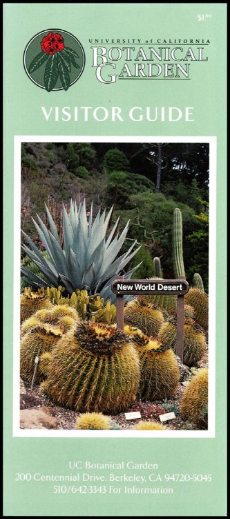 Image for University of California Berkeley Botanical Garden: Visitor Guide University of California Berkeley Botanical Garden: Visitor Guide