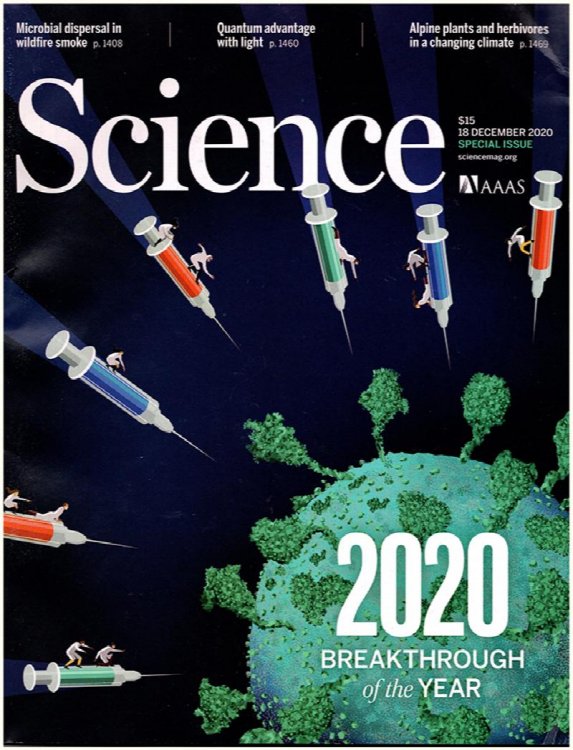 Image for Science Magazine (3 issues, December 2020, Vol 370) Science Magazine (3 issues, December 2020, Vol 370)
