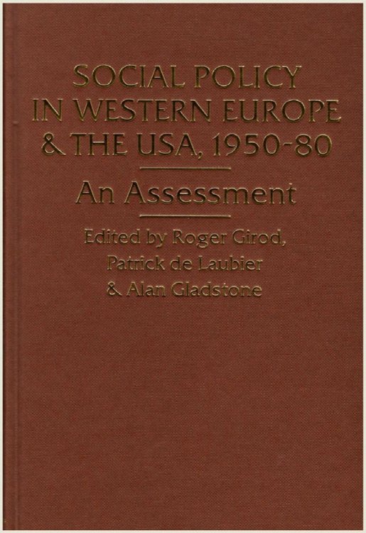 Image for Social Policy in Western Europe and the USA: An Assessment Social Policy in Western Europe and the USA: An Assessment