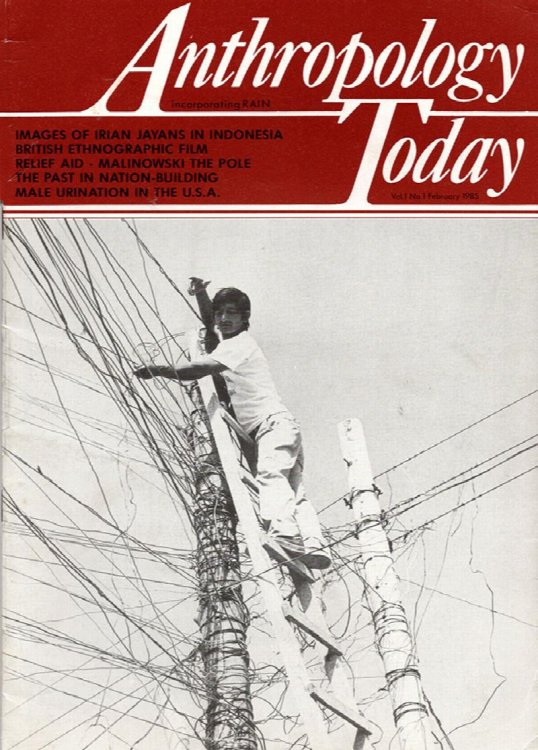 Image for Anthropology Today (Vol 1, Number 1, February 1985) Anthropology Today (Vol 1, Number 1, February 1985)