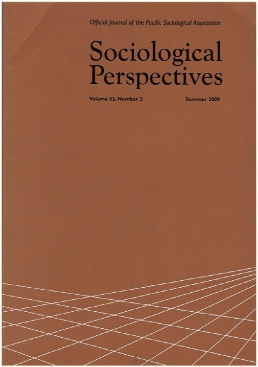 Image for Sociological Perspectives: Educational Outcomes and Context (Vol. 52, No. 2, Summer 2009) Sociological Perspectives: Educational Outcomes and Context (Vol. 52, No. 2, Summer 2009)