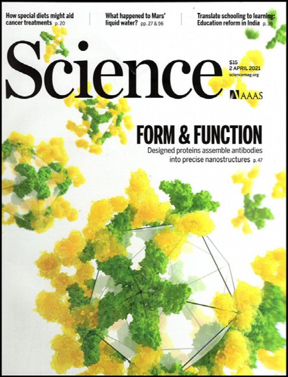Science Magazine: Three Issues (April 2021)