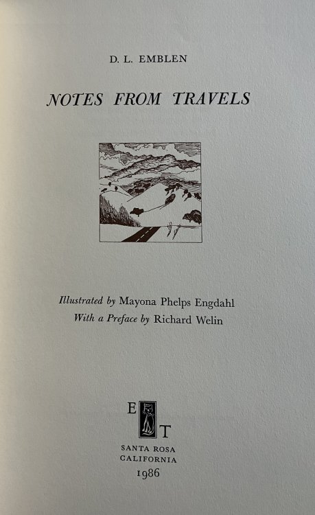 Notes from Travels
