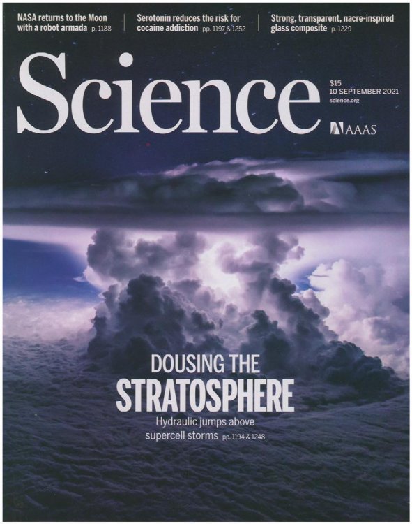 Image for Science Magazine: Dousing the Stratosphere (10 September 2021, Vol 373, No 6560) Science Magazine: Dousing the Stratosphere (10 September 2021, Vol 373, No 6560)