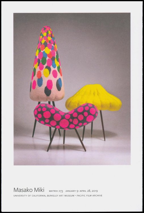 Gallery Handout: Masako Miki (MATRIX 273, January 9-April 28, 2019)