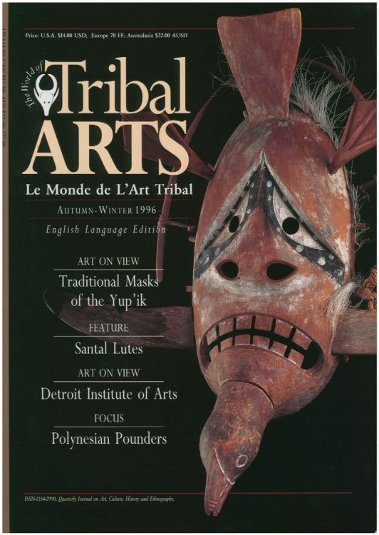 Image for The World of Tribal Arts 96 (Vol 3/4, November 1996, Autumn/Winter) The World of Tribal Arts 96 (Vol 3/4, November 1996, Autumn/Winter)