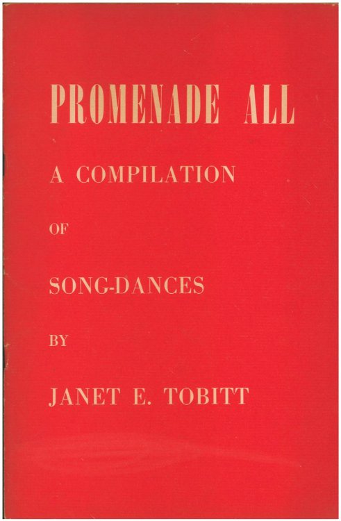 Image for Promenade All: A Compilation of Song-Dances Promenade All: A Compilation of Song-Dances
