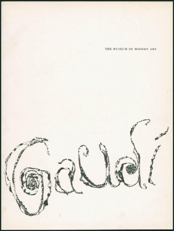 Image for Gaudi (Museum of Modern Art) Gaudi (Museum of Modern Art)
