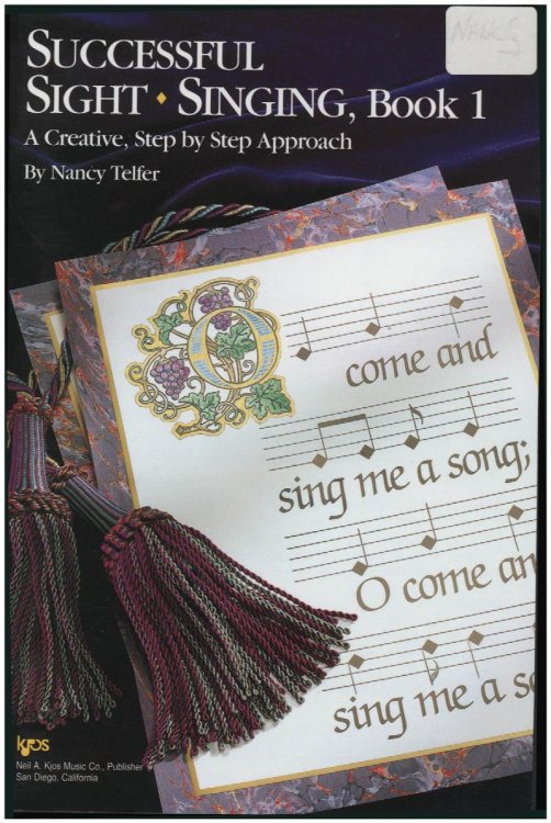 Image for Successful Sight Singing, Book 1, A Creative, Step By Step Approach Successful Sight Singing, Book 1, A Creative, Step By Step Approach