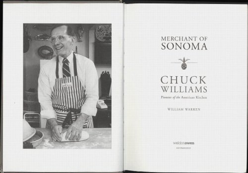 Image for Merchant of Sonoma Chuck Williams: Pioneer of the American Kitchen Merchant of Sonoma Chuck Williams: Pioneer of the American Kitchen
