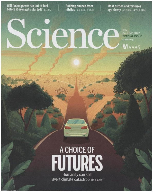 Image for Science Magazine: Climate Catastrophe (24 June 2022) Science Magazine: Climate Catastrophe (24 June 2022)