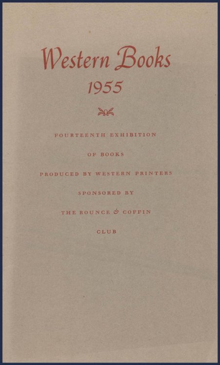 Image for Western Books 1955 Western Books 1955