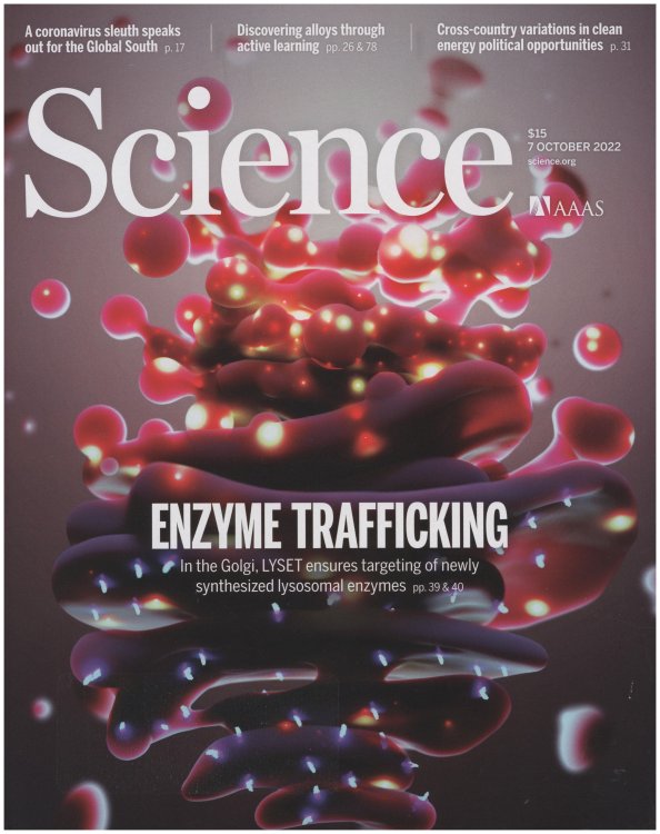Image for Science Magazine: Lysosmal Enzyme Trafficking (7 October 2009, Vol. 378, 6615) Science Magazine: Lysosmal Enzyme Trafficking (7 October 2009, Vol. 378, 6615)