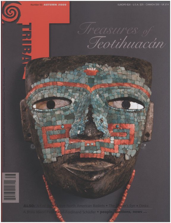 Image for Tribal Arts: Treasures of Teotihuacn (Autumn 2009, Number 53, XIII) Tribal Arts: Treasures of Teotihuacn (Autumn 2009, Number 53, XIII)