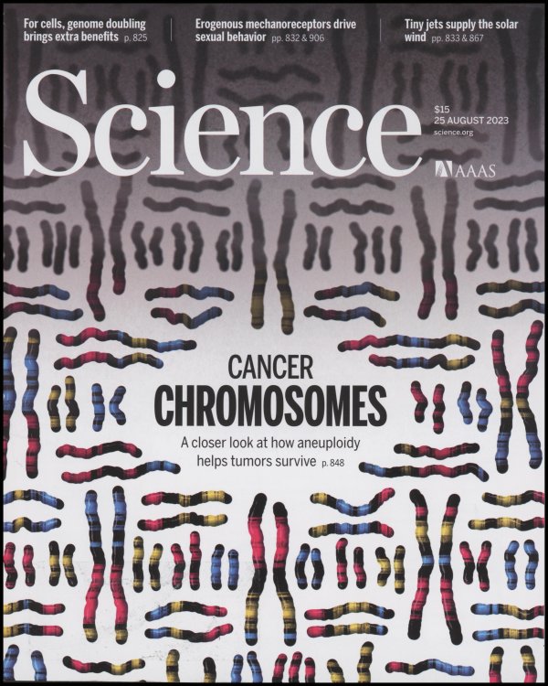 Image for Science Magazine:Cancer Chromosomes (25 November 2023) Science Magazine:Cancer Chromosomes (25 November 2023)