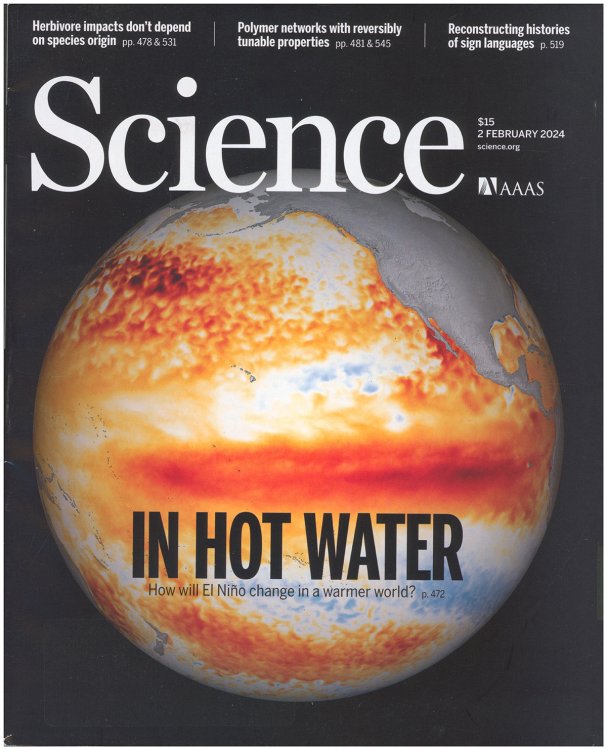 Image for Science Magazine: How will El Nino change in a warmer world (2 February 2024) Science Magazine: How will El Nino change in a warmer world (2 February 2024)