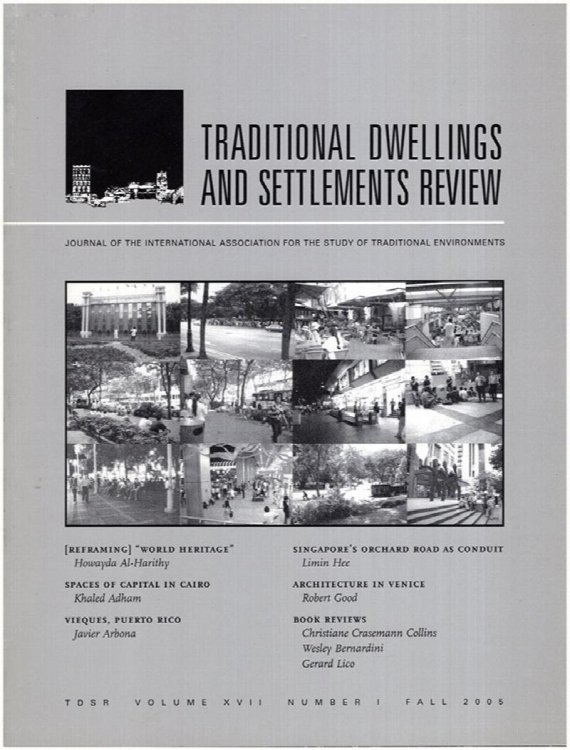 Image for Traditional Dwellings and Settlements Review (Volume XII, Number 1, Fall 2005) Traditional Dwellings and Settlements Review (Volume XII, Number 1, Fall 2005)