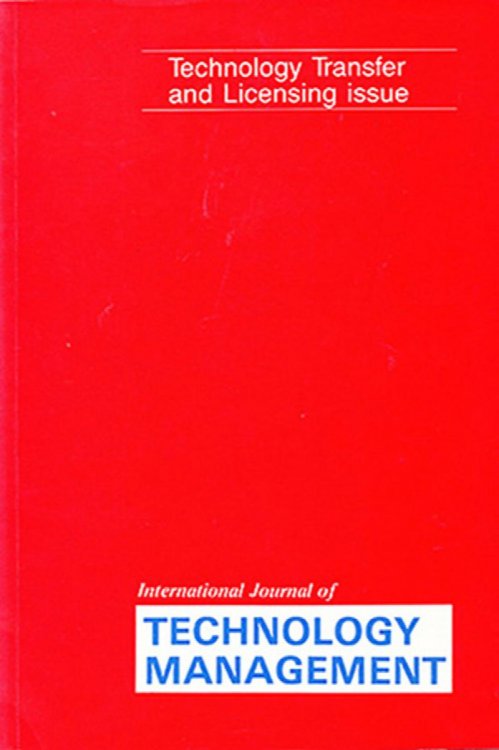 Image for IJTM: Technology Transfer and Licensing Issue (Volume 3, Issue 1/2, 1988) IJTM: Technology Transfer and Licensing Issue (Volume 3, Issue 1/2, 1988)
