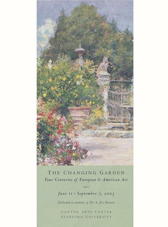 Image for The Changing Garden: Four Centuries of European & American Art (Exhibition Brochure) The Changing Garden: Four Centuries of European & American Art (Exhibition Brochure)