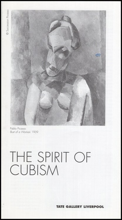 Image for The Spirit of Cubism (Exhibition Brochure) The Spirit of Cubism (Exhibition Brochure)