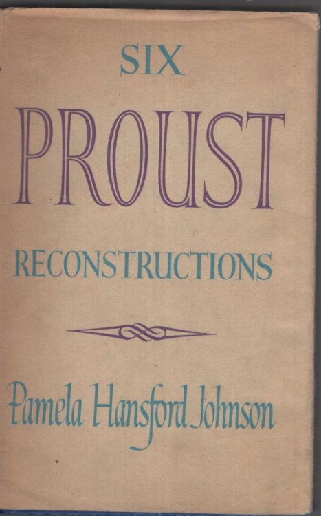 Image for SIX PROUST RECONSTRUCTIONS SIX PROUST RECONSTRUCTIONS