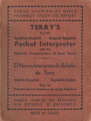 Terry's New Spanish-English - English Spanish Pocket Interpreter