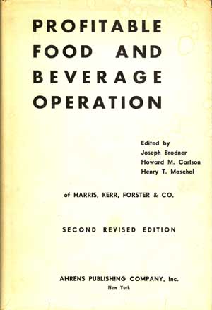 Image for Profitable Food and Beverage Operation Profitable Food and Beverage Operation