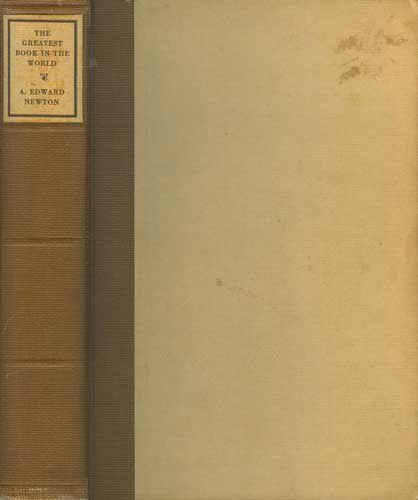 The Greatest Book in the World and Other Papers
