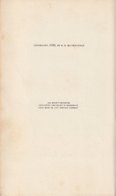 In The Days of Bicycles and Bustles: The Diary of R .D. Blumenfeld