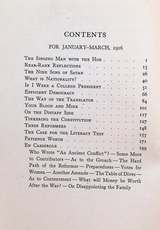 Image for The Unpopular Review, Volume 5, No. 9: January - March, 1916 The Unpopular Review, Volume 5, No. 9: January - March, 1916