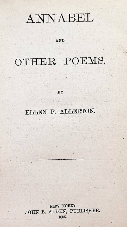 Image for Annabel and Other Poems: Poems of the Prairies Annabel and Other Poems: Poems of the Prairies