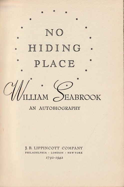 Image for No Hiding Place No Hiding Place