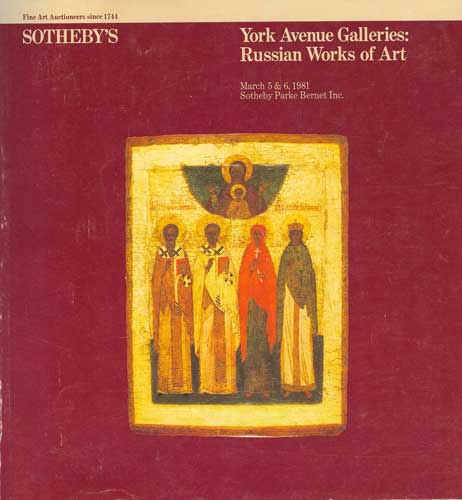 York Avenue Galleries : Russian Works of Art