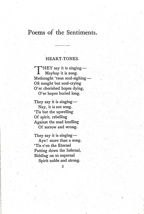 Heart-Tones and Other Poems
