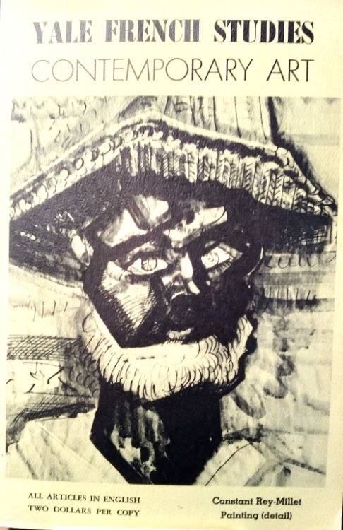 Yale French Studies, Nineteen-Twentieth issue, 1957: Contemporary Art